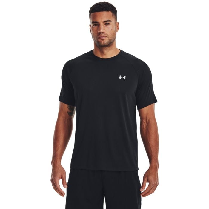 T-shirt Tech Reflective SS Black XL - Under Armour Under Armour
