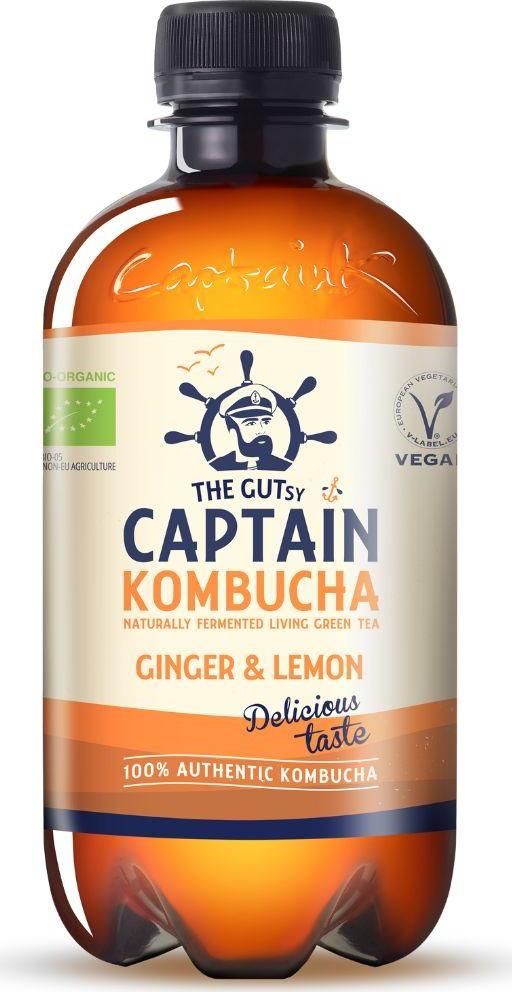 Captain Kombucha Zázvor