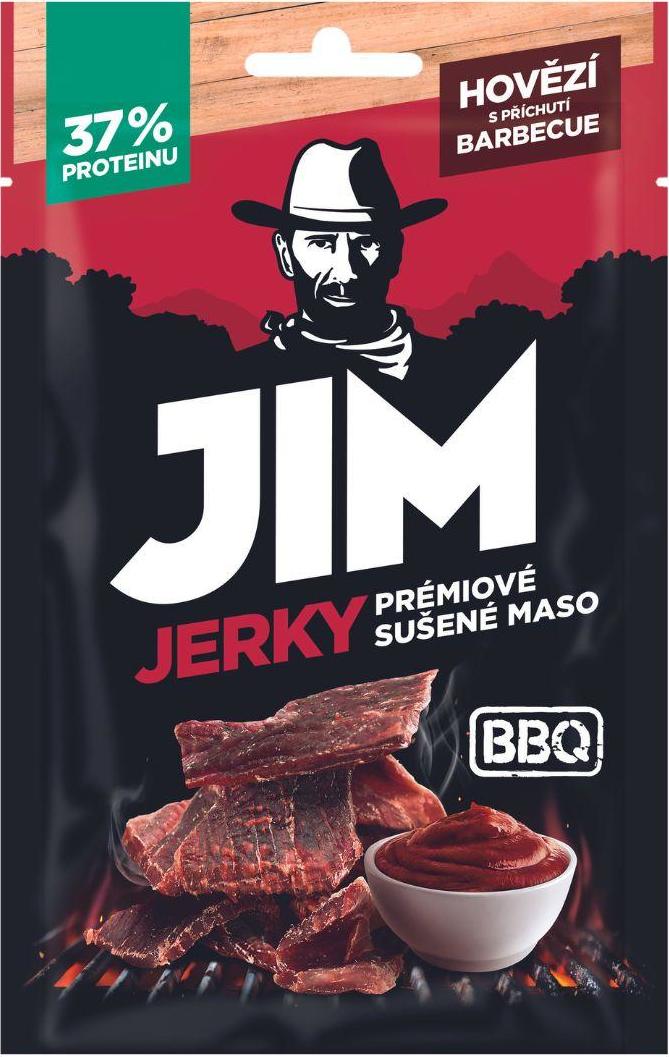 Jim Jerky Hovězí BBQ 23 g