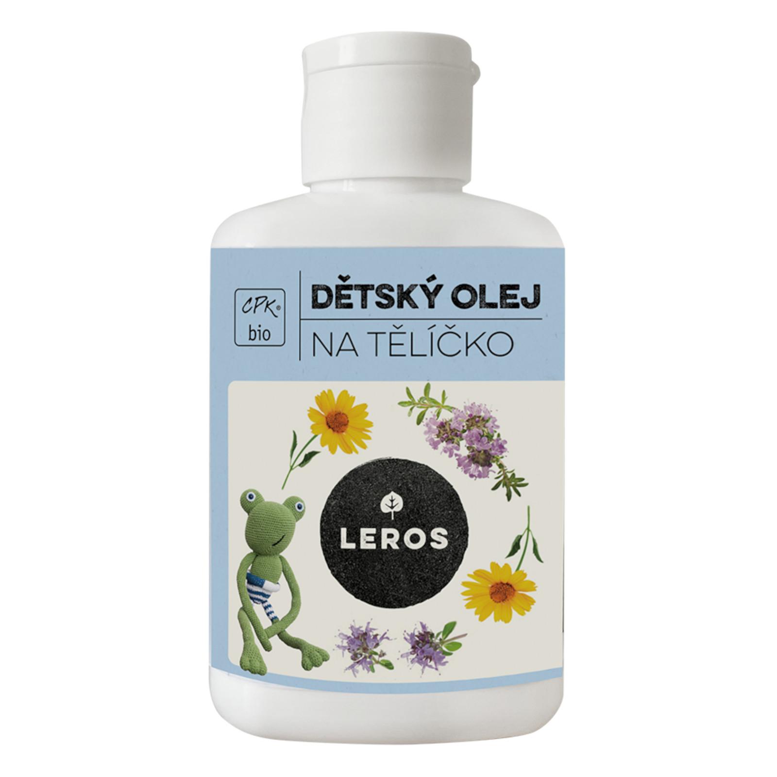 Leros Dětský olej na tělíčko 100ml