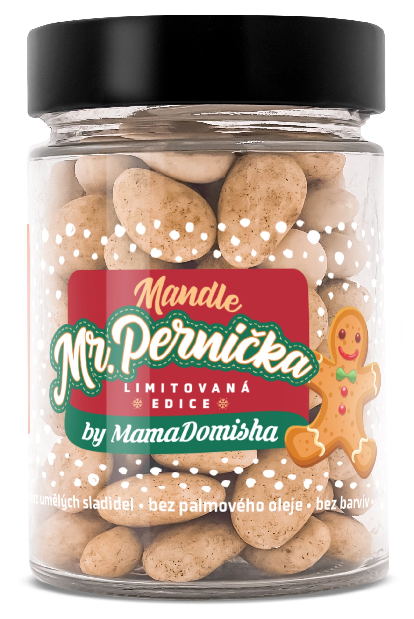 GRIZLY Mandle Mr. Perníčka by @mamadomisha 120 g