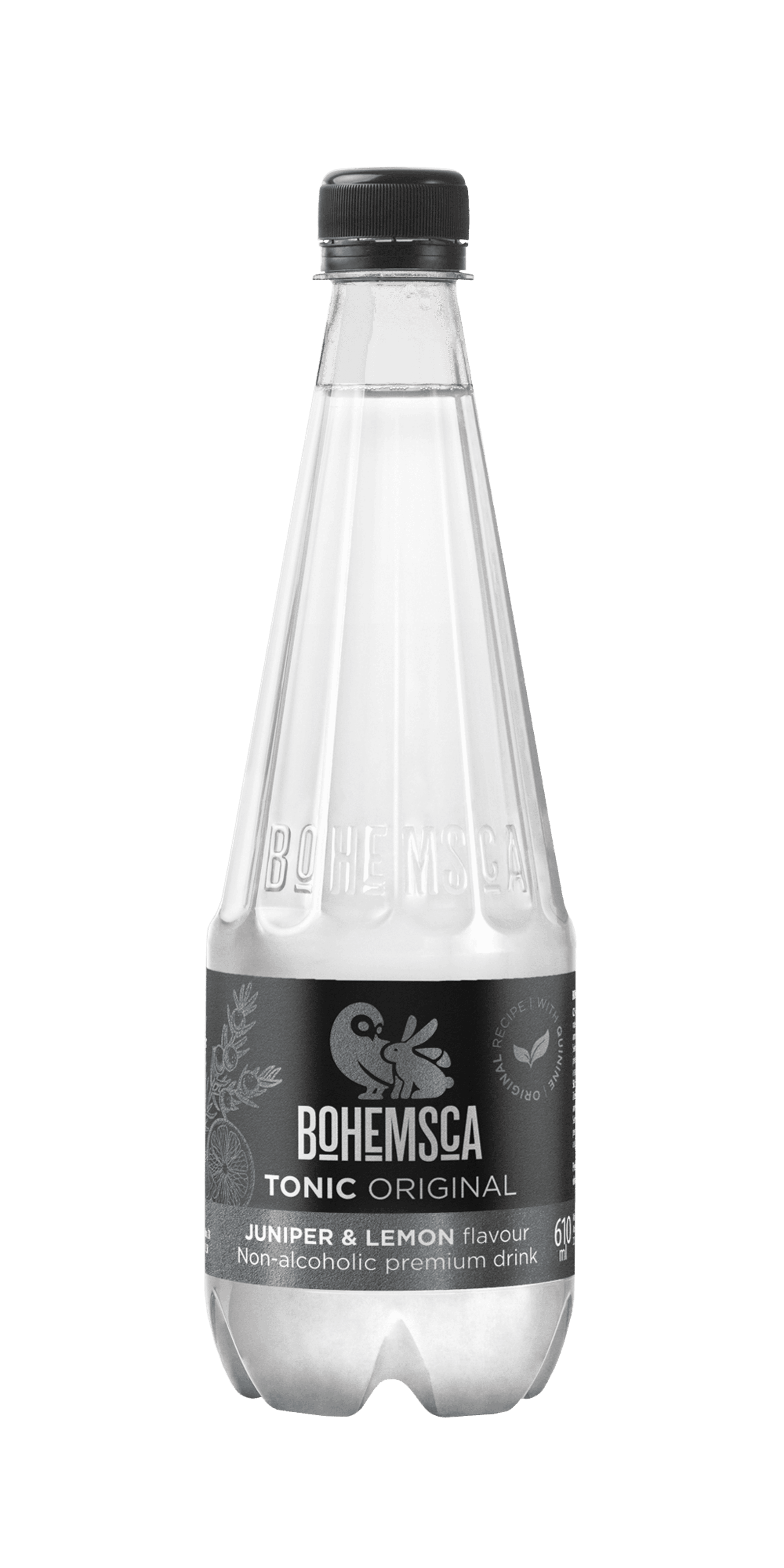 Bohemsca Tonic original jalovec a citron pet 610 ml