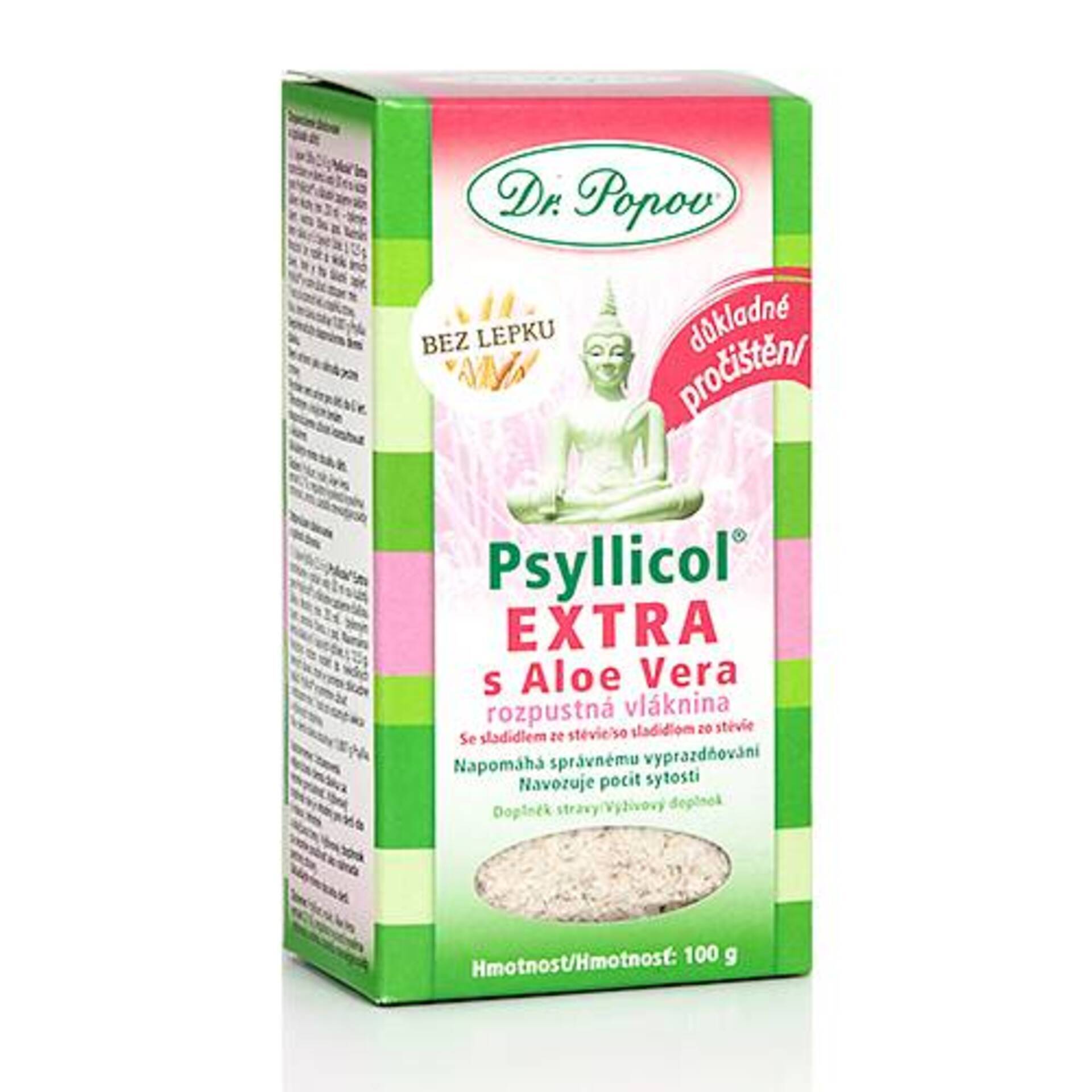 Dr. Popov psyllicol extra s aloe vera 100 g  expirace