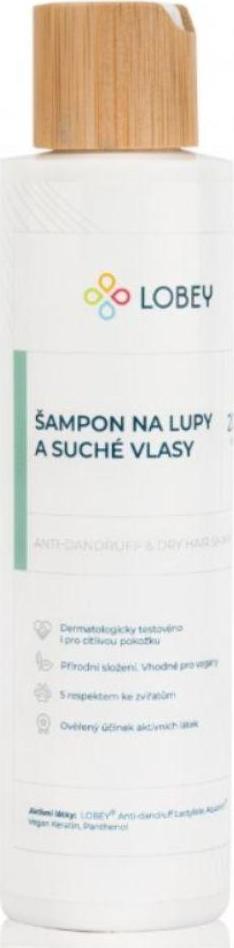 Lobey Šampon na lupy a suché vlasy 200 ml