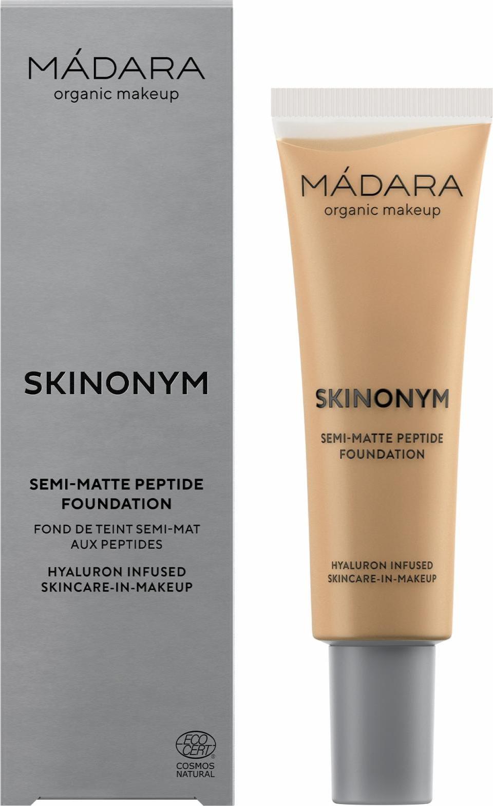 MÁDARA Polomatný Make-up s peptidy SKINONYM