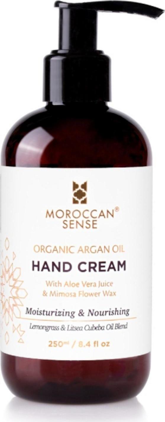 Moroccan Sense CITRONOVÁ TRÁVA & VAVŘÍN KRÉM NA RUCE S ARGANOVÝM OLEJEM 250 ml