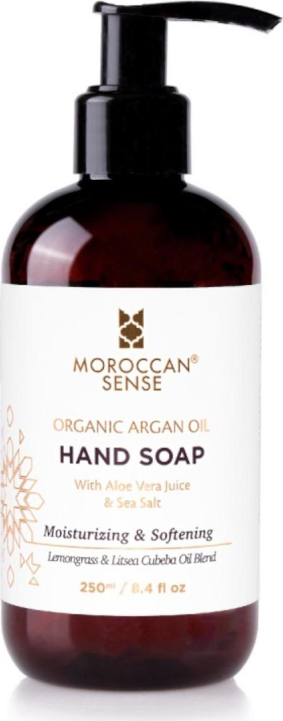 Moroccan Sense CITRONOVÁ TRÁVA & VAVŘÍN MÝDLO NA RUCE S ARGANOVÝM OLEJEM 250 ml