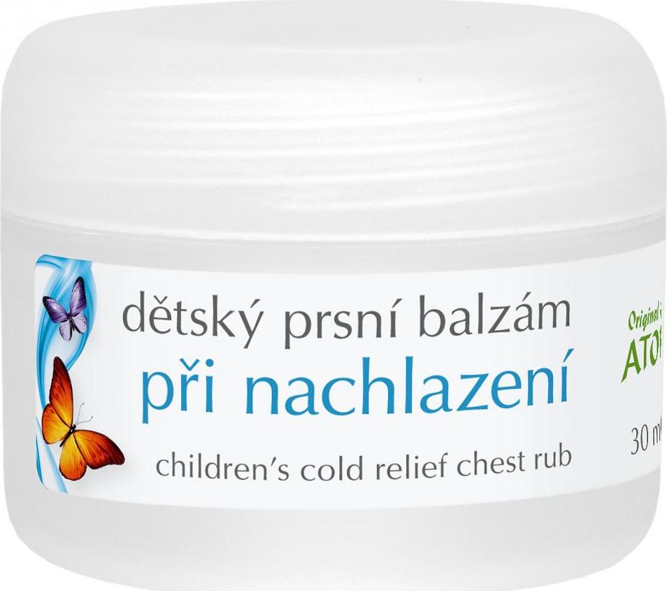 Original ATOK Dětský prsní balzám při nachlazení 30 ml