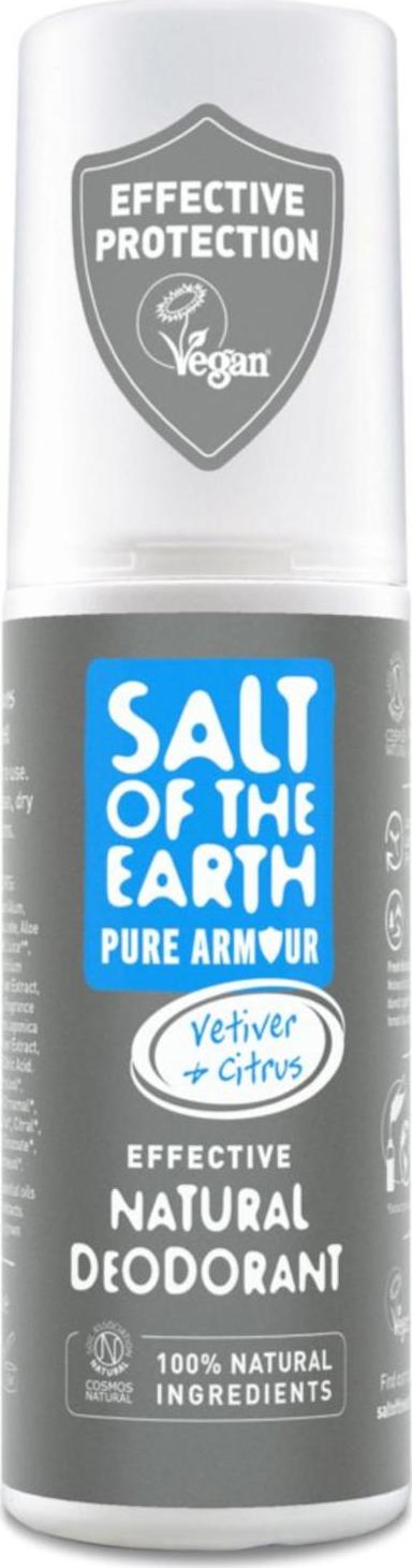 Salt of the Earth Pure Armour Přírodní deodorant sprej pánský 100 ml