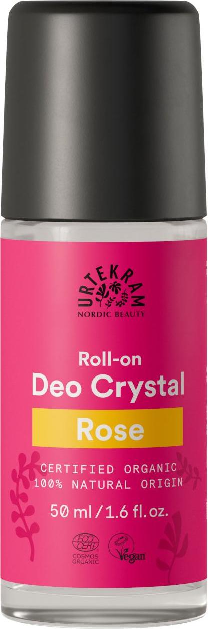 Urtekram Deo kulička crystal růže 50 ml