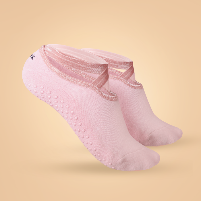 Ponožky Grip Yoga Socks Pink M - BeastPink BeastPink