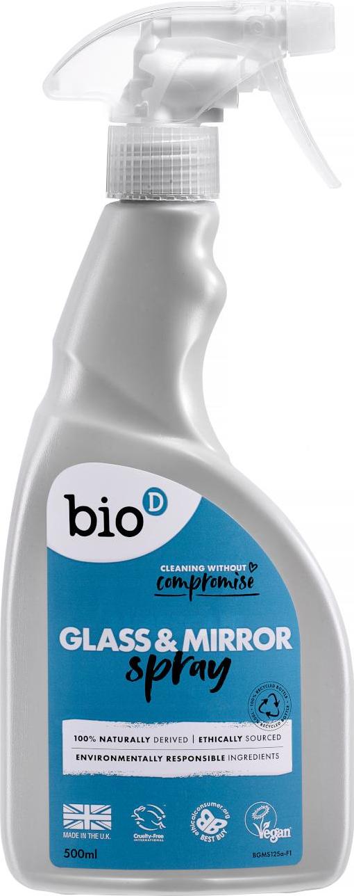 Bio-D Čistič na sklo a zrcadla 500 ml rozprašovač