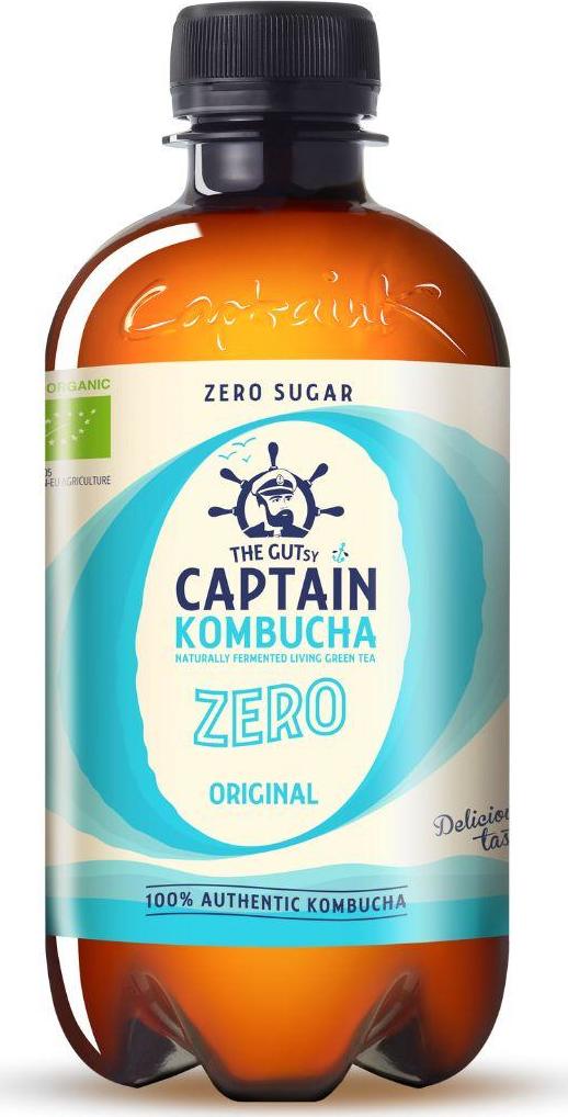 Captain Kombucha ZERO Originál 400 ml