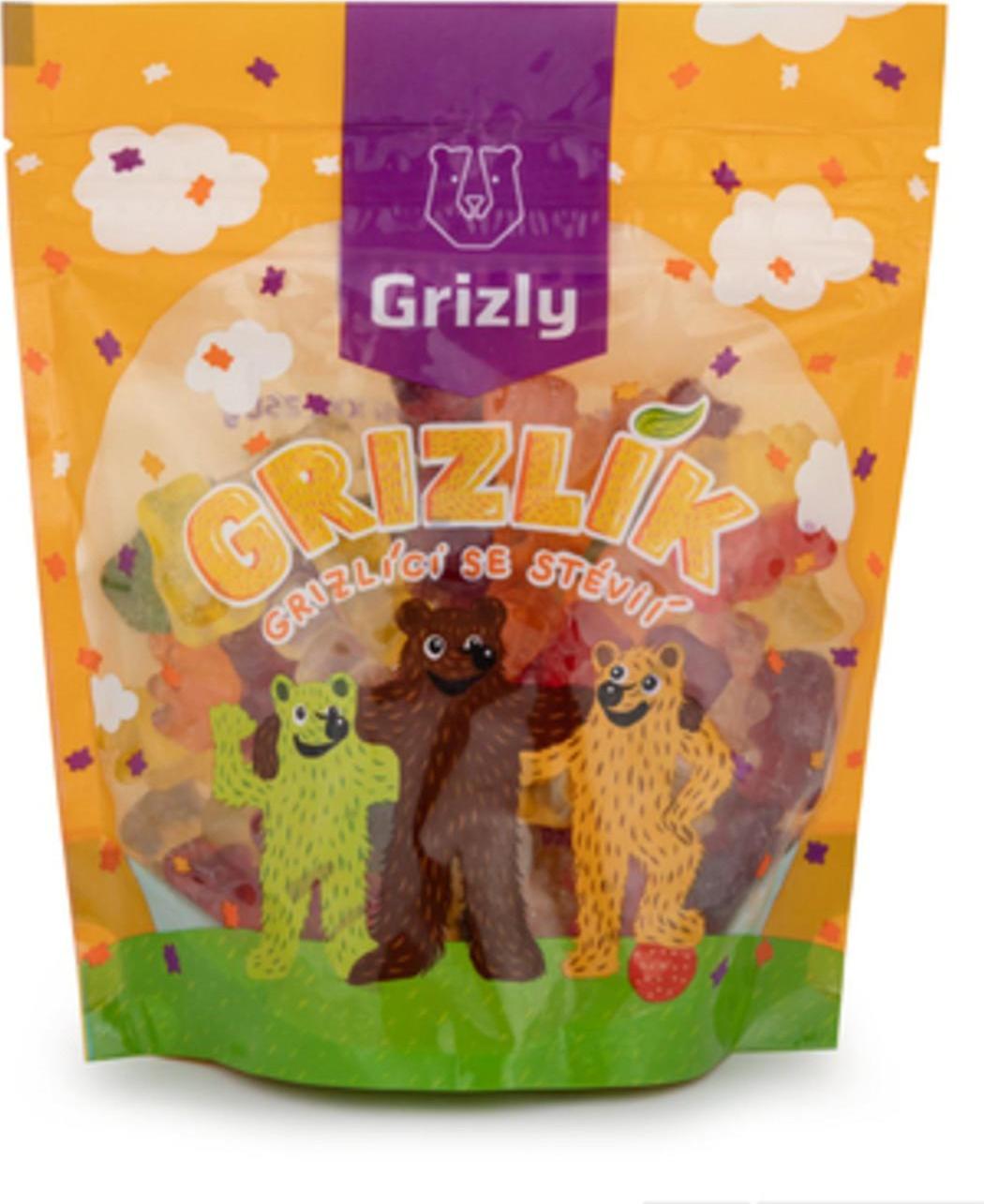 GRIZLY Grizlíci se stévií 250 g