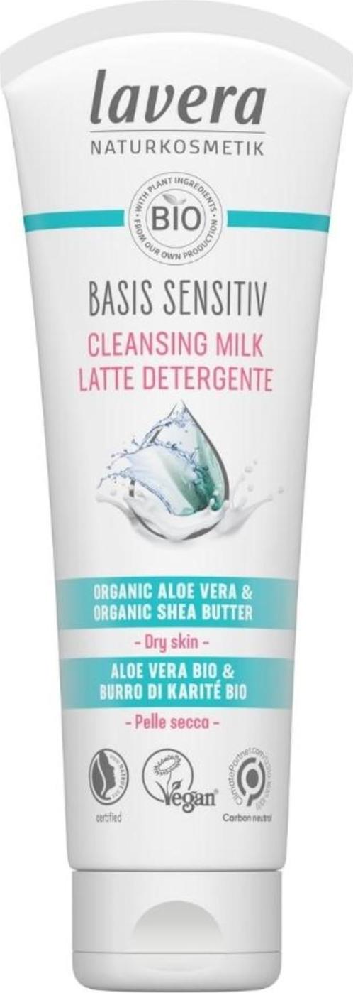 Lavera Basis Čistící pleťové mléko 125 ml