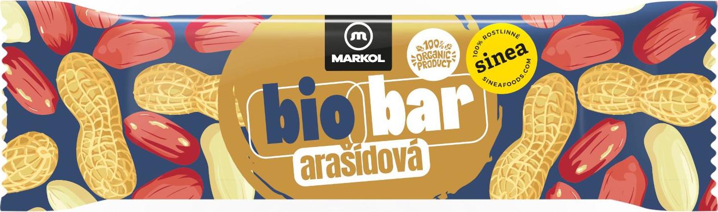 Markol Tyčinka arašídová BIO 52 g