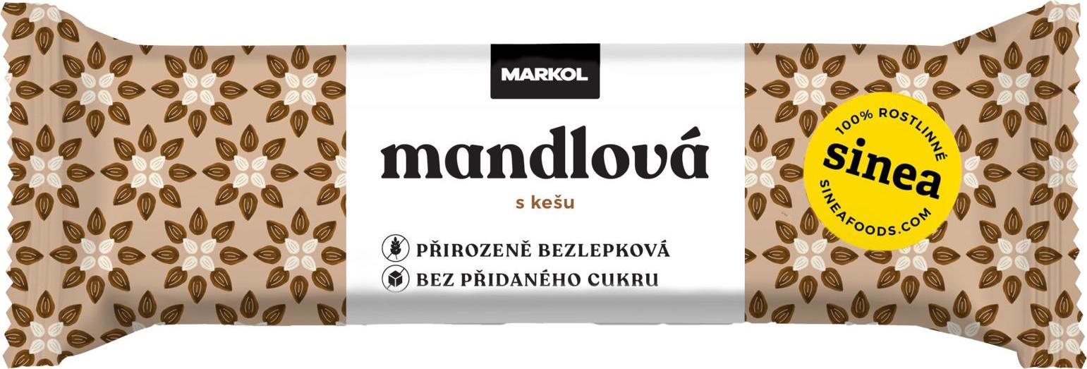 Markol Tyčinka mandlová s kešu 45 g