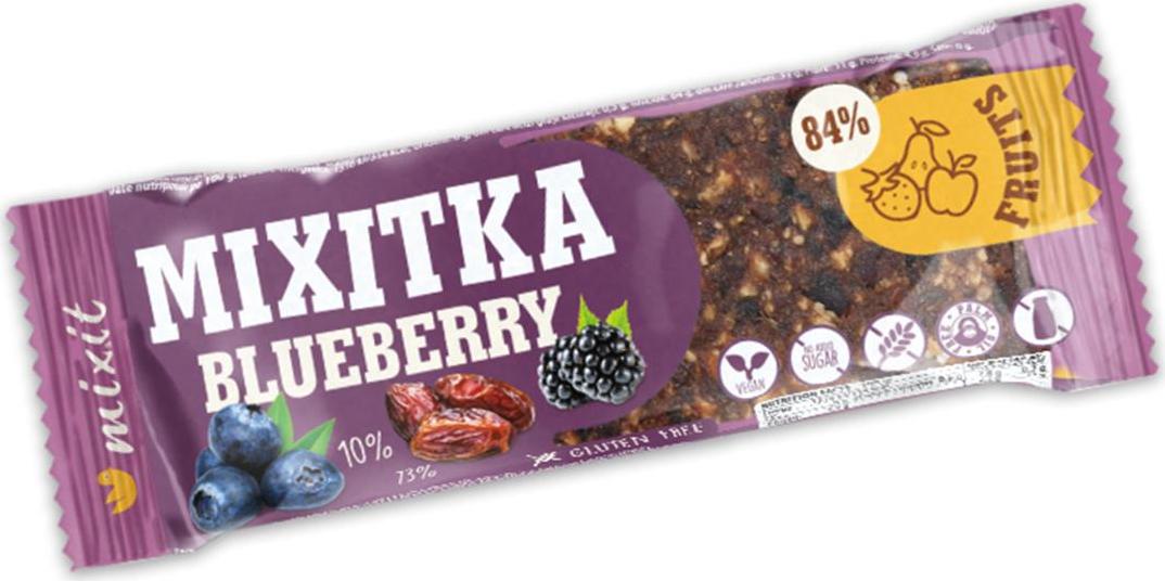 Mixit Mixitka BEZ LEPKU - Borůvka 46 g