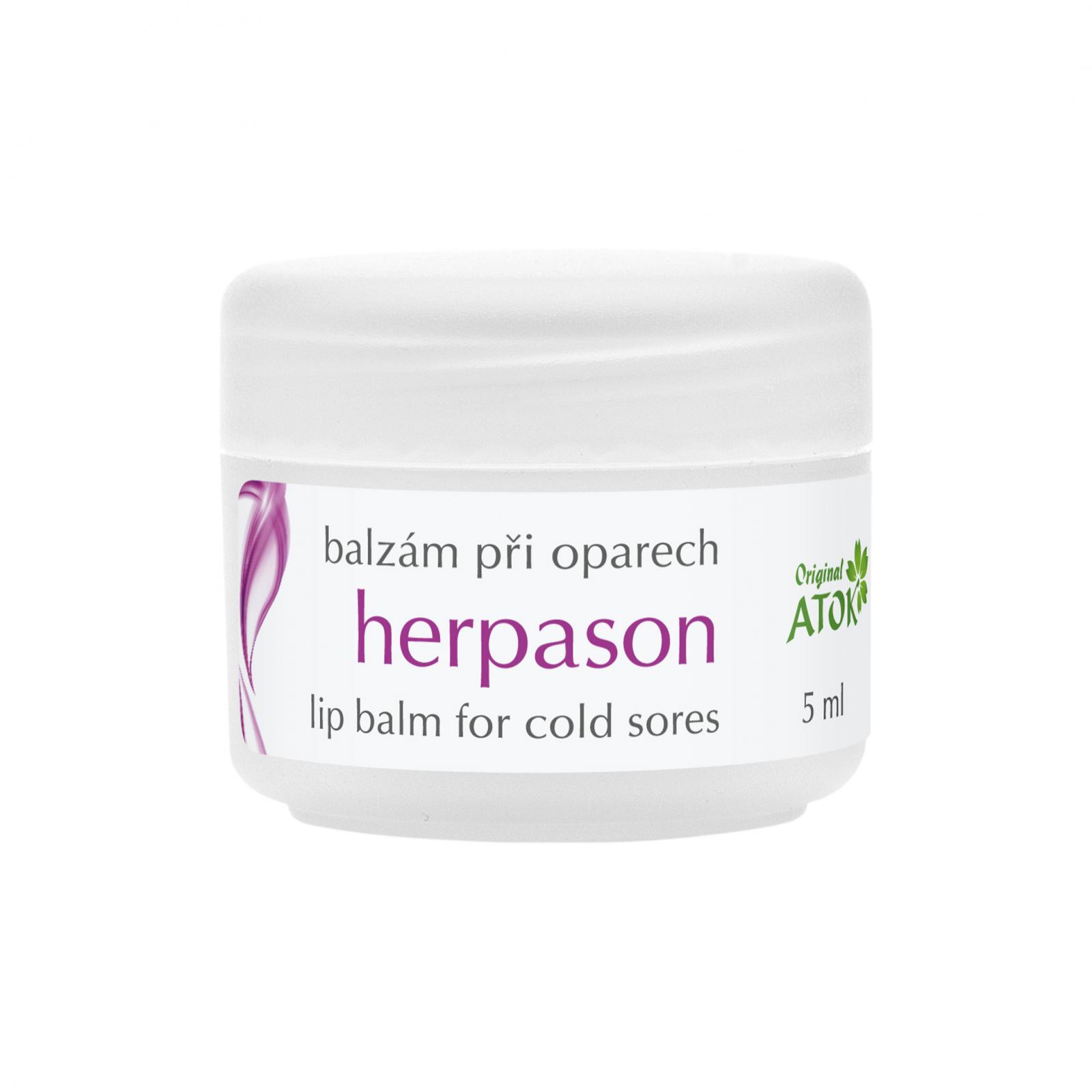 Original ATOK Balzám při oparech Herpason 5 ml