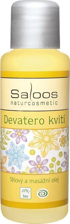 Saloos Masážní olej devatero kvítí 125 ml