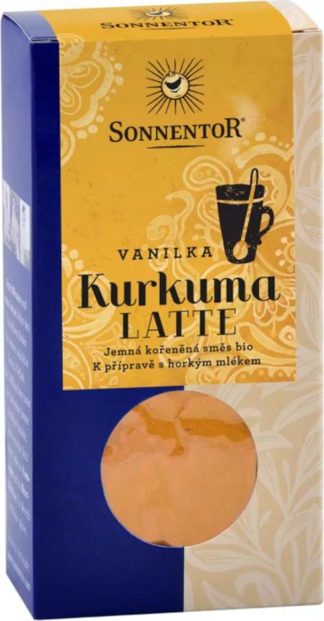 Sonnentor Kurkuma Latte - vanilka bio 60 g