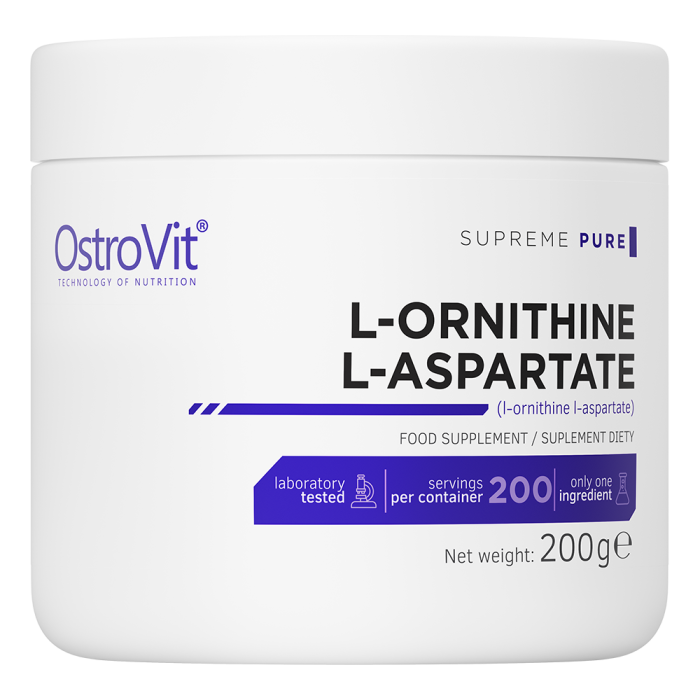 L-ornithine L-aspartate Supreme pure 200 g pure - OstroVit OstroVit