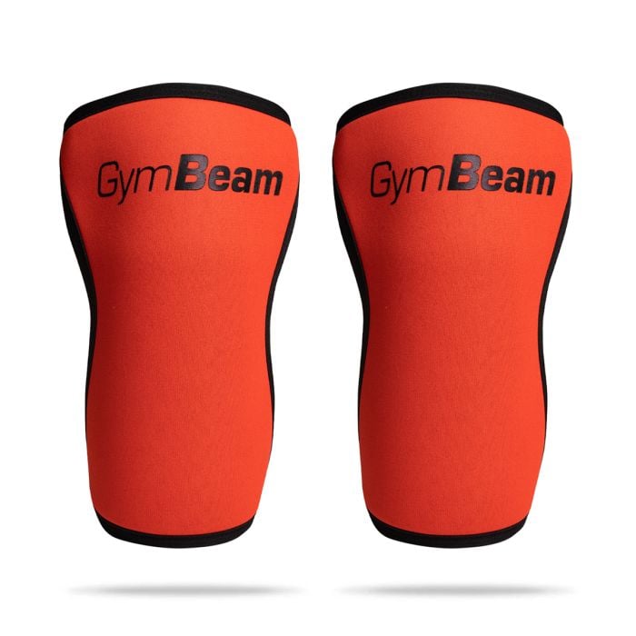Neoprenová bandáž na koleno Conquer Red 1430 g XL - GymBeam GymBeam