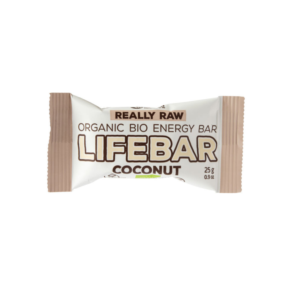 Tyčinka Lifebar kokosová RAW 25 g BIO   LIFEFOOD Lifefood