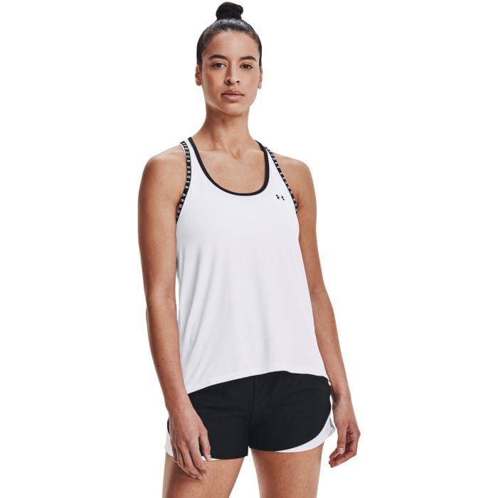 Women´s Tank Top Knockout Tank White L - Under Armour Under Armour