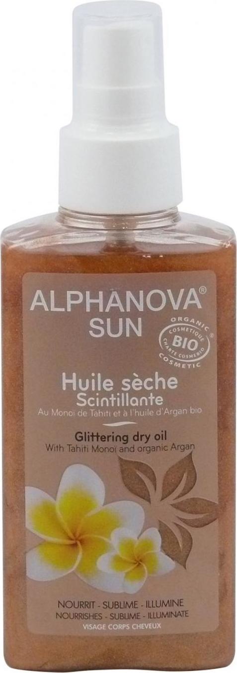 Alphanova SUN Pečující olej třpytivý 125 ml