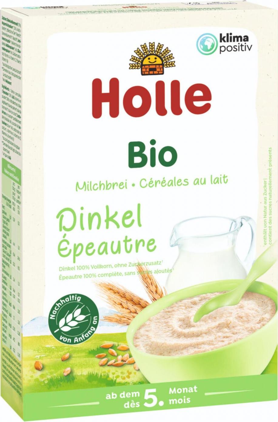 Holle Bio Špaldová mléčná kaše 250 g