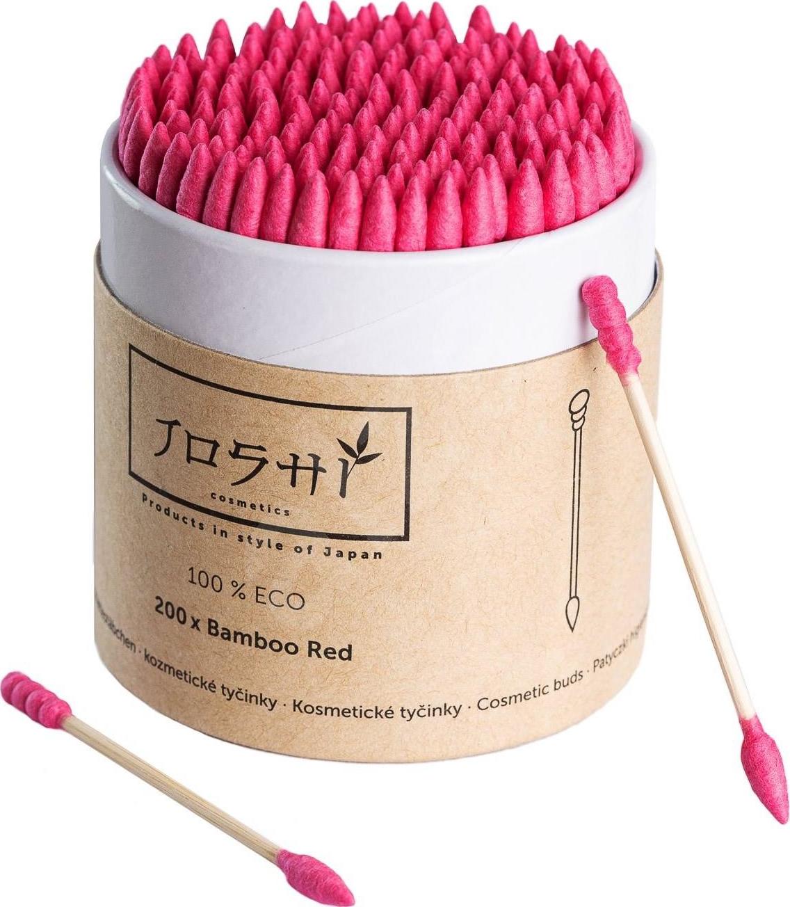 Joshi Cosmetics Bamboo red 200 ks