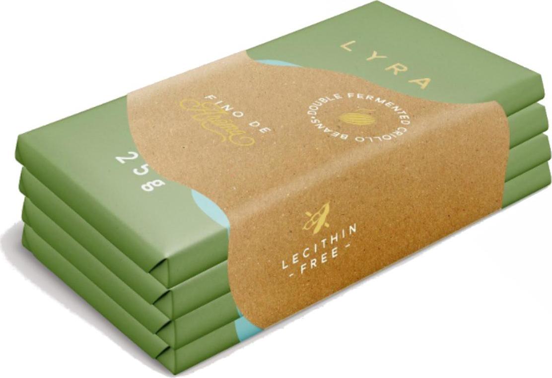 LYRA Vegan čokoládový set 4 x 25 g