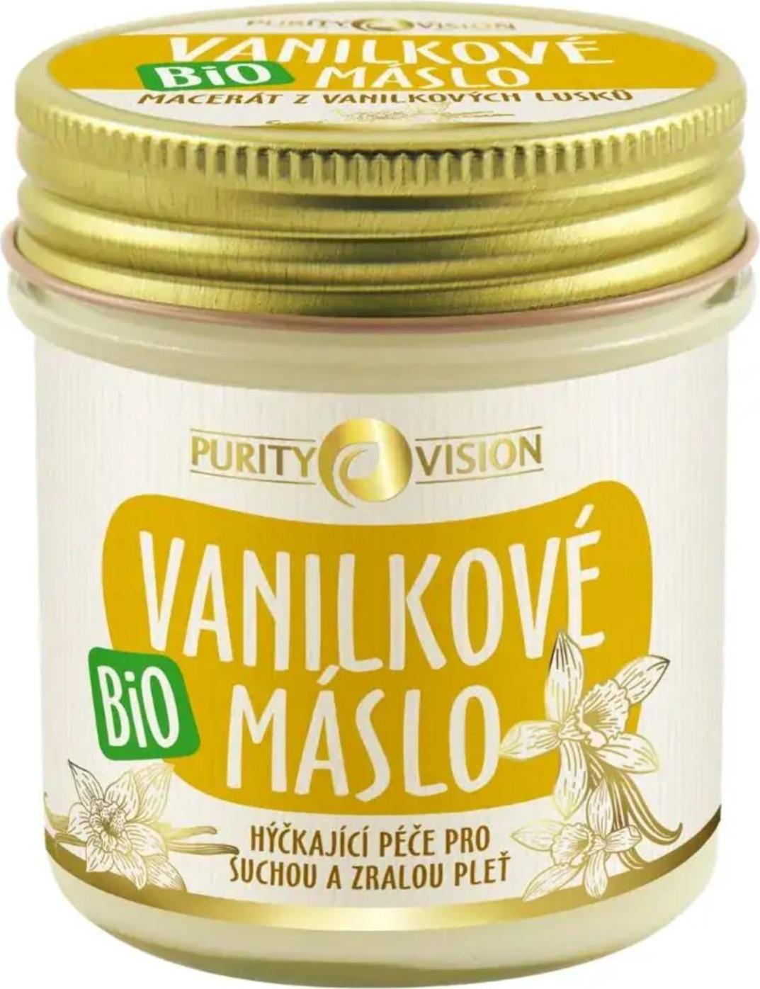 Purity Vision Bio Vanilkové máslo 120 ml