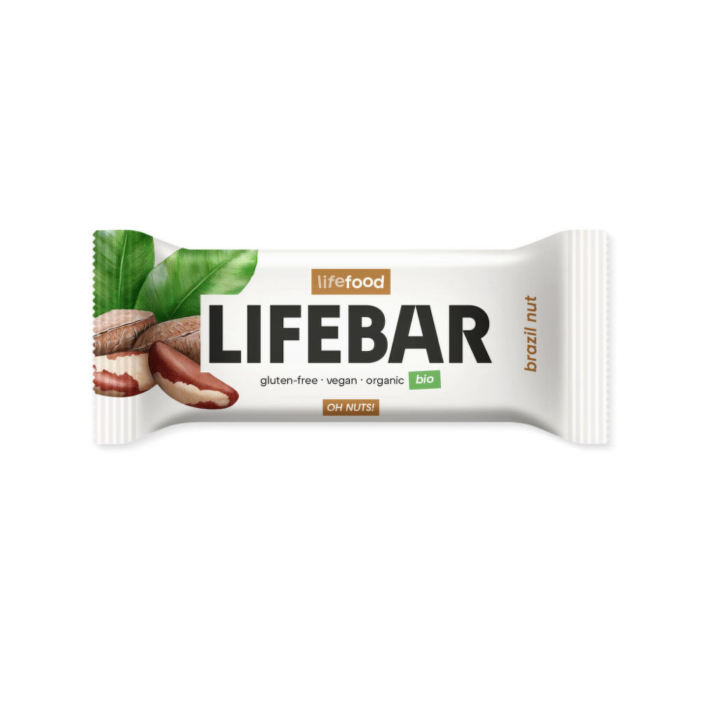 Tyčinka Lifebar s para ořechy 40 g BIO   LIFEFOOD Lifefood