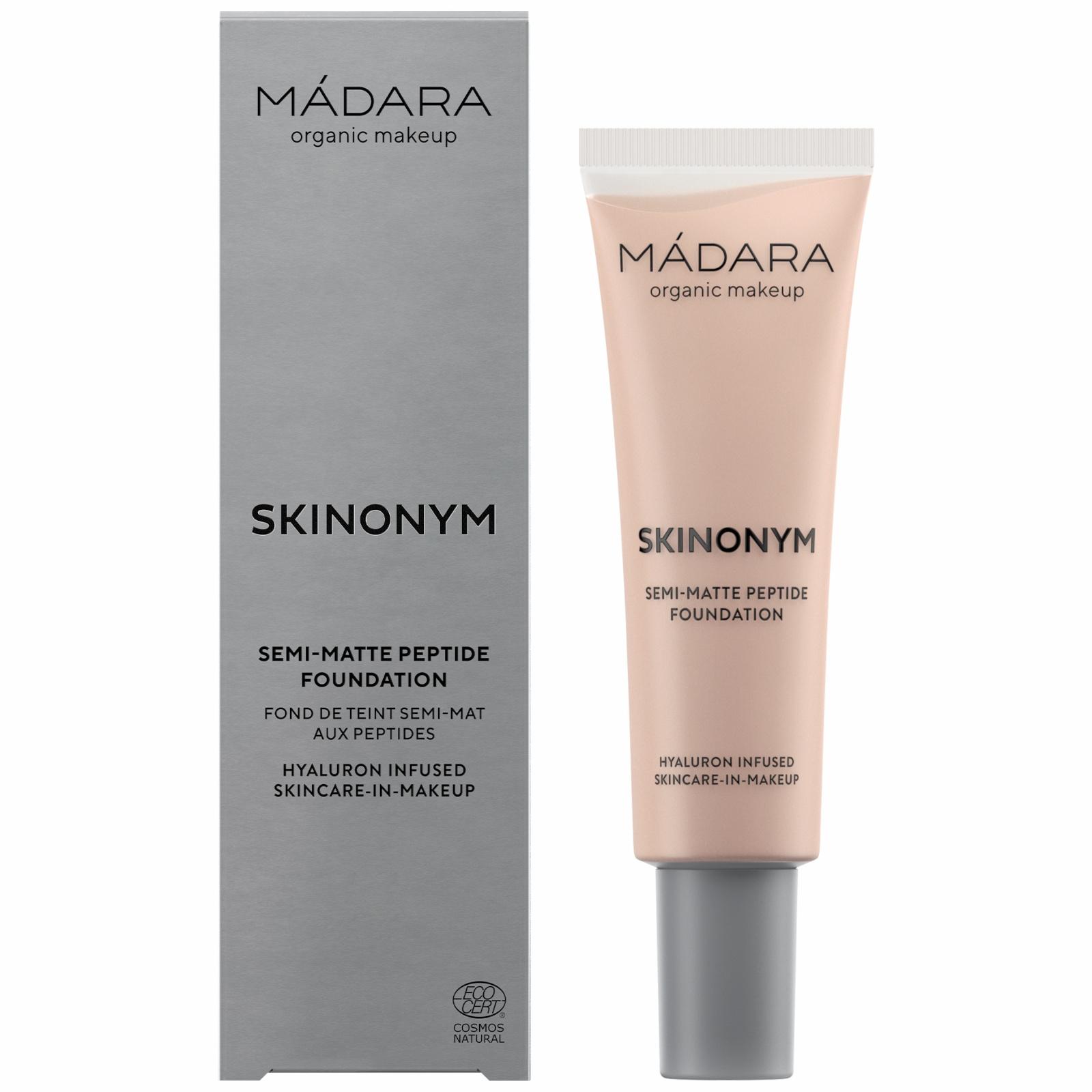 MÁDARA Polomatný Make-up s peptidy SKINONYM Rose Ivory 30 ml