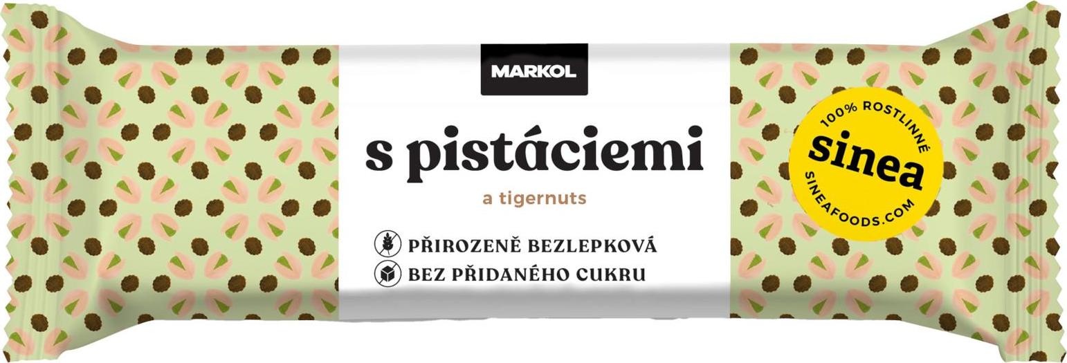 Markol Tyčinka s pistáciemi a tigernuts 44 g