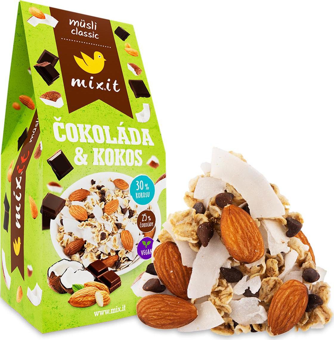 Mixit Müsli classic - Čokoláda & Kokos 320 g