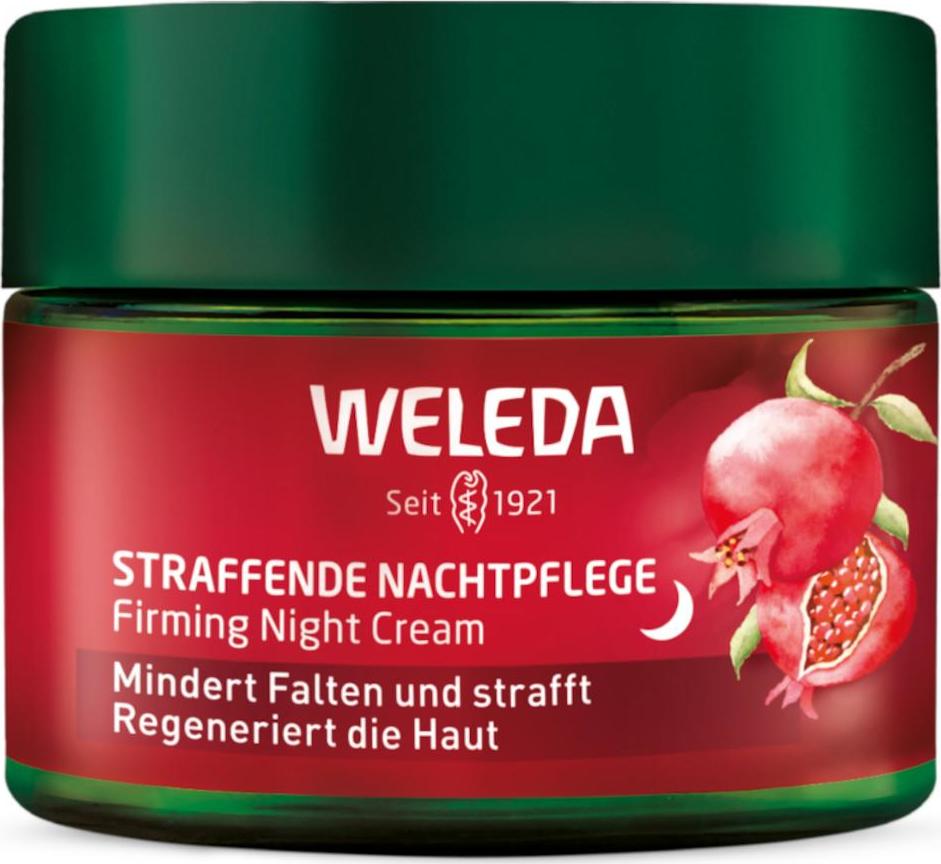 Weleda Zpevňující noční krém s granátovým jablkem a maca peptidy 40 ml