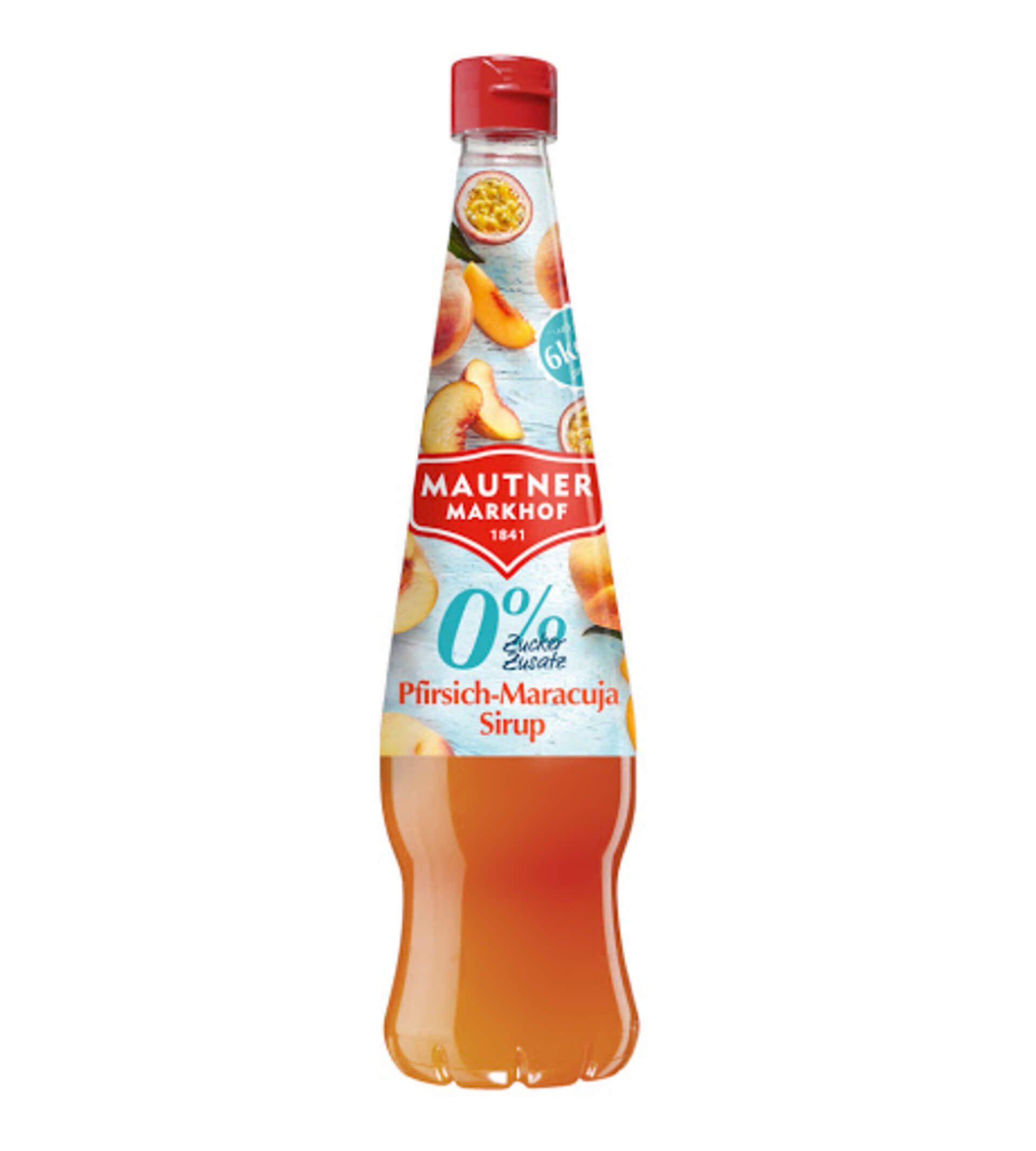 Mautner Markhof Sirup 0% cukr Broskev-Maracuja 0