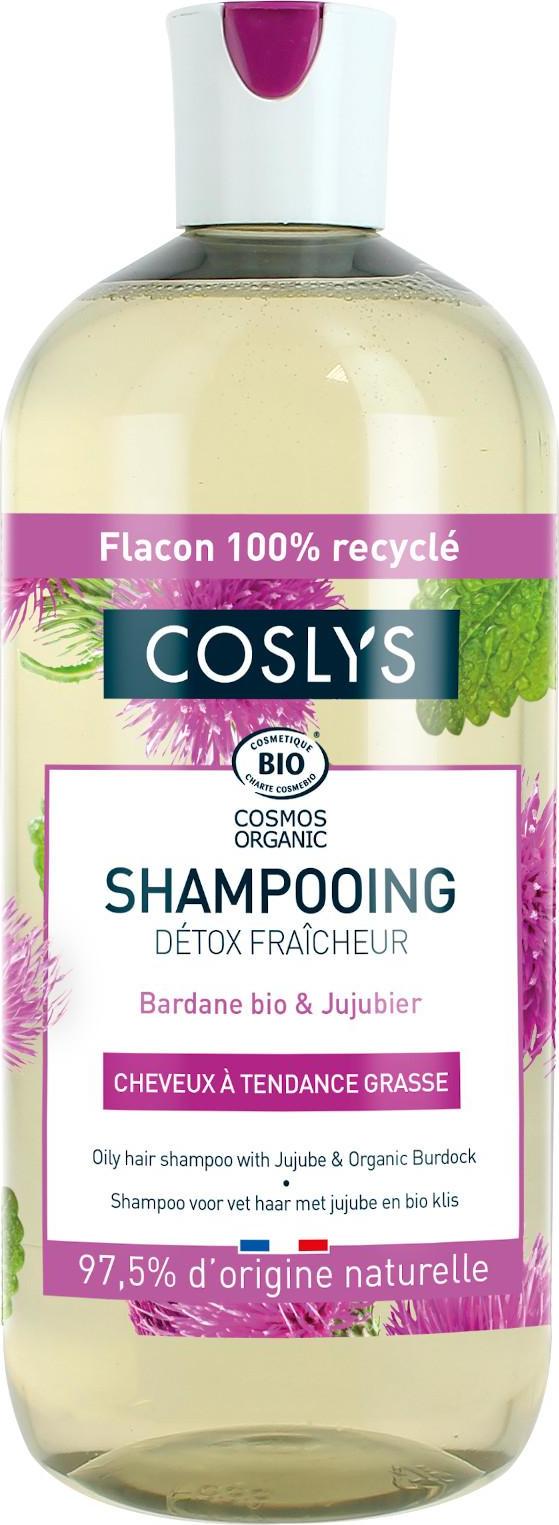 Coslys Šampon pro mastné vlasy lopuch a jujuba 500 ml