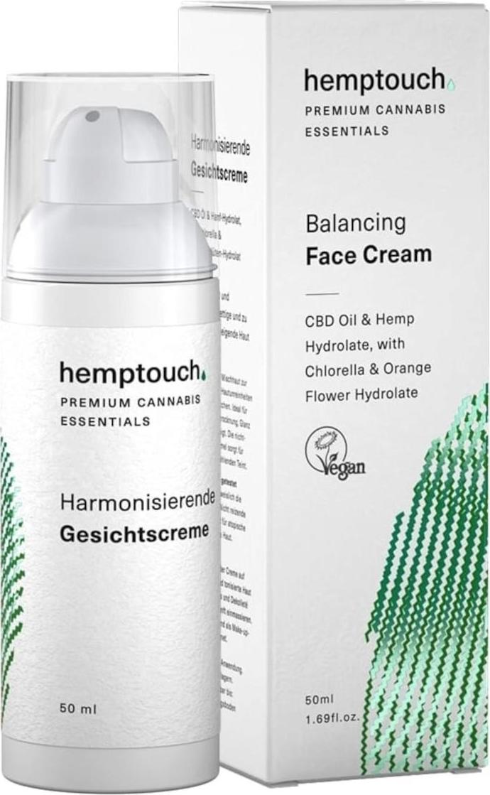 HempTouch Vyrovnávající pleťový krém pro mastnou pleť 50 ml