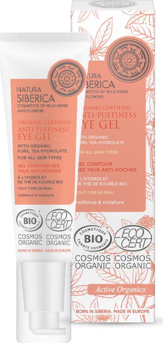 Natura Siberica Oční gel proti otokům pro všechny typy pleti 30 ml
