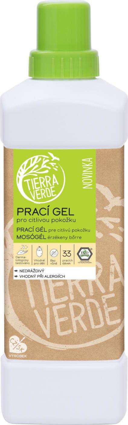 Tierra Verde Prací gel citlivá pokožka 1 l