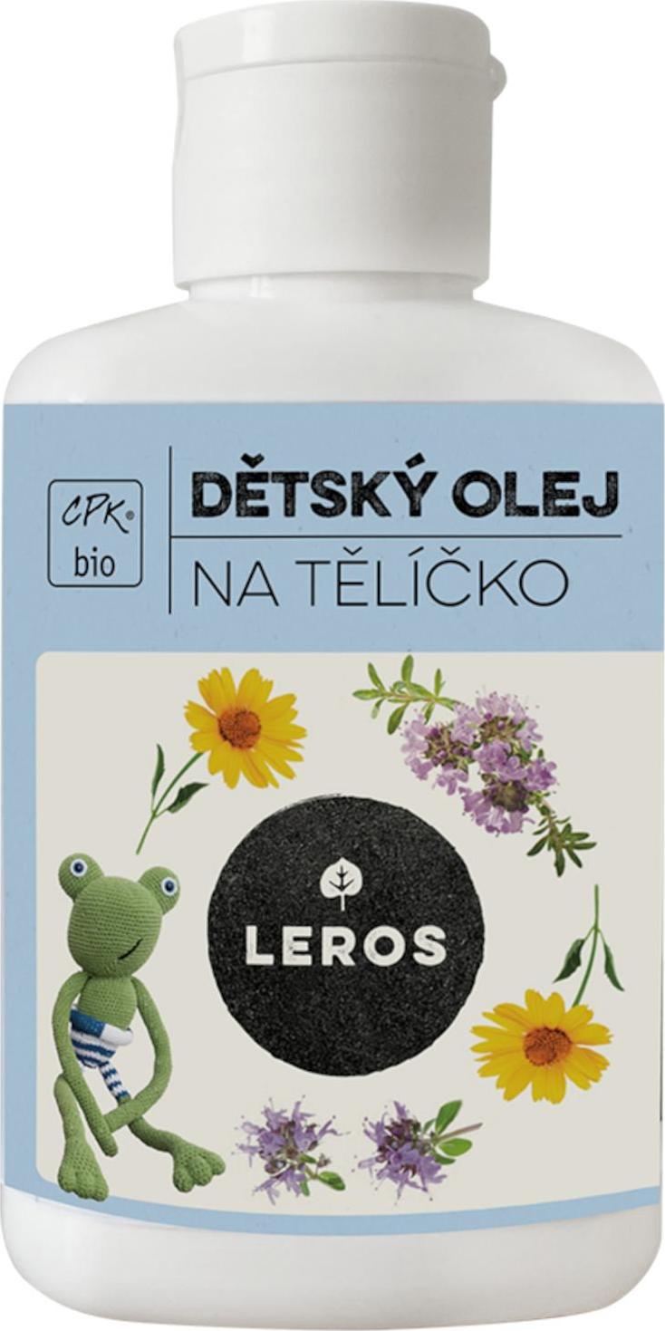 Leros Dětský olej na tělíčko 100 ml