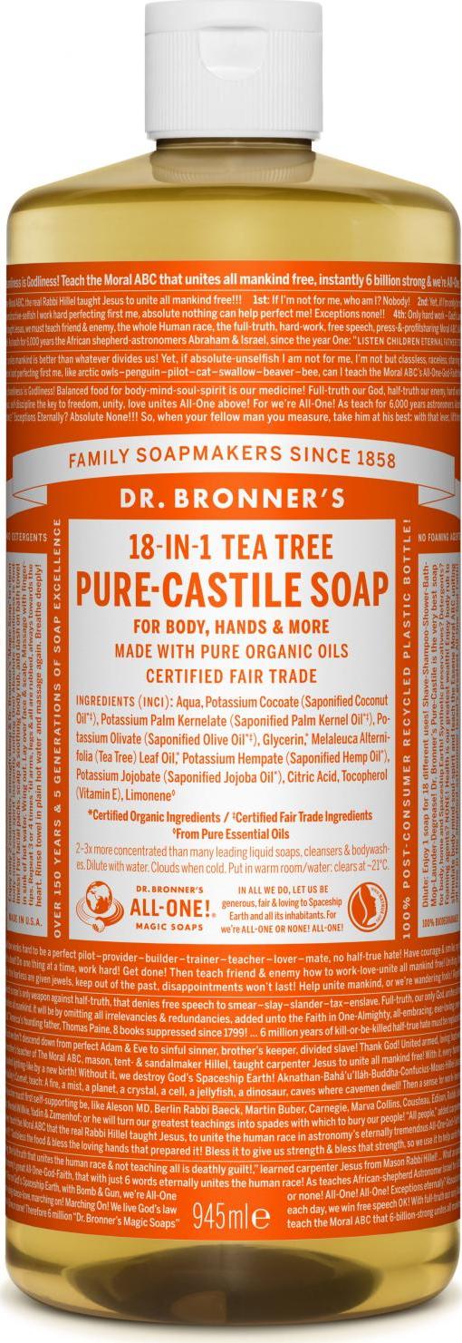 Dr. Bronner's Tekuté universální mýdlo ALL-ONE!