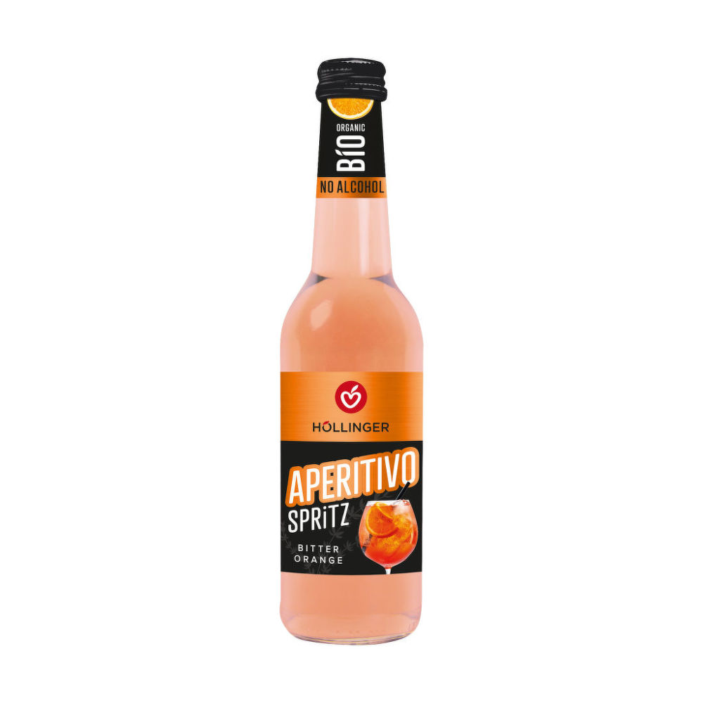 Drink nealkoholický Aperitivo Spritz 330 ml BIO   HOLLINGER Hollinger