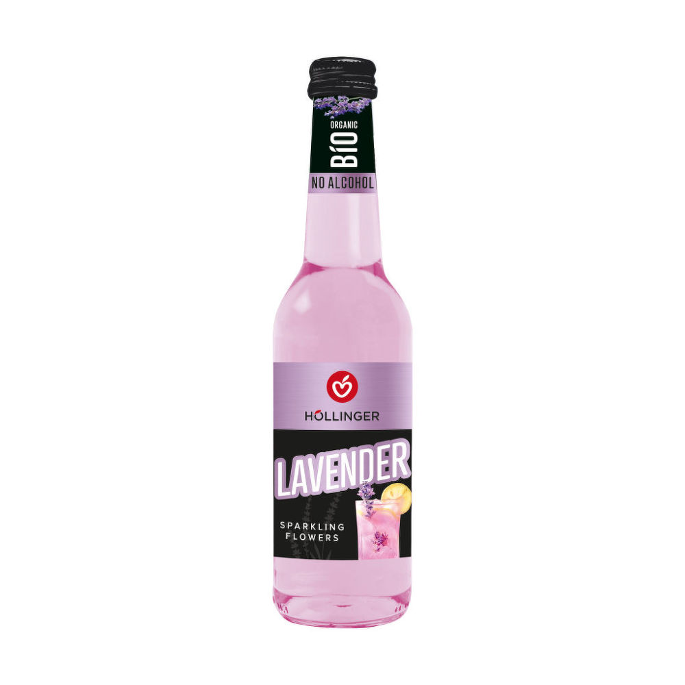 Drink nealkoholický Levandule 330 ml BIO   HOLLINGER Hollinger