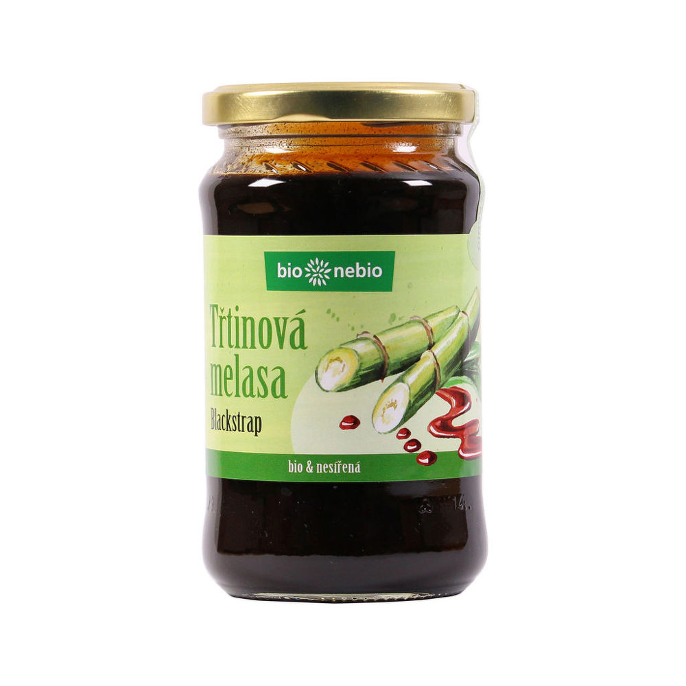 Melasa třtinová nesířená 450 g BIO   BIO NEBIO Bio nebio