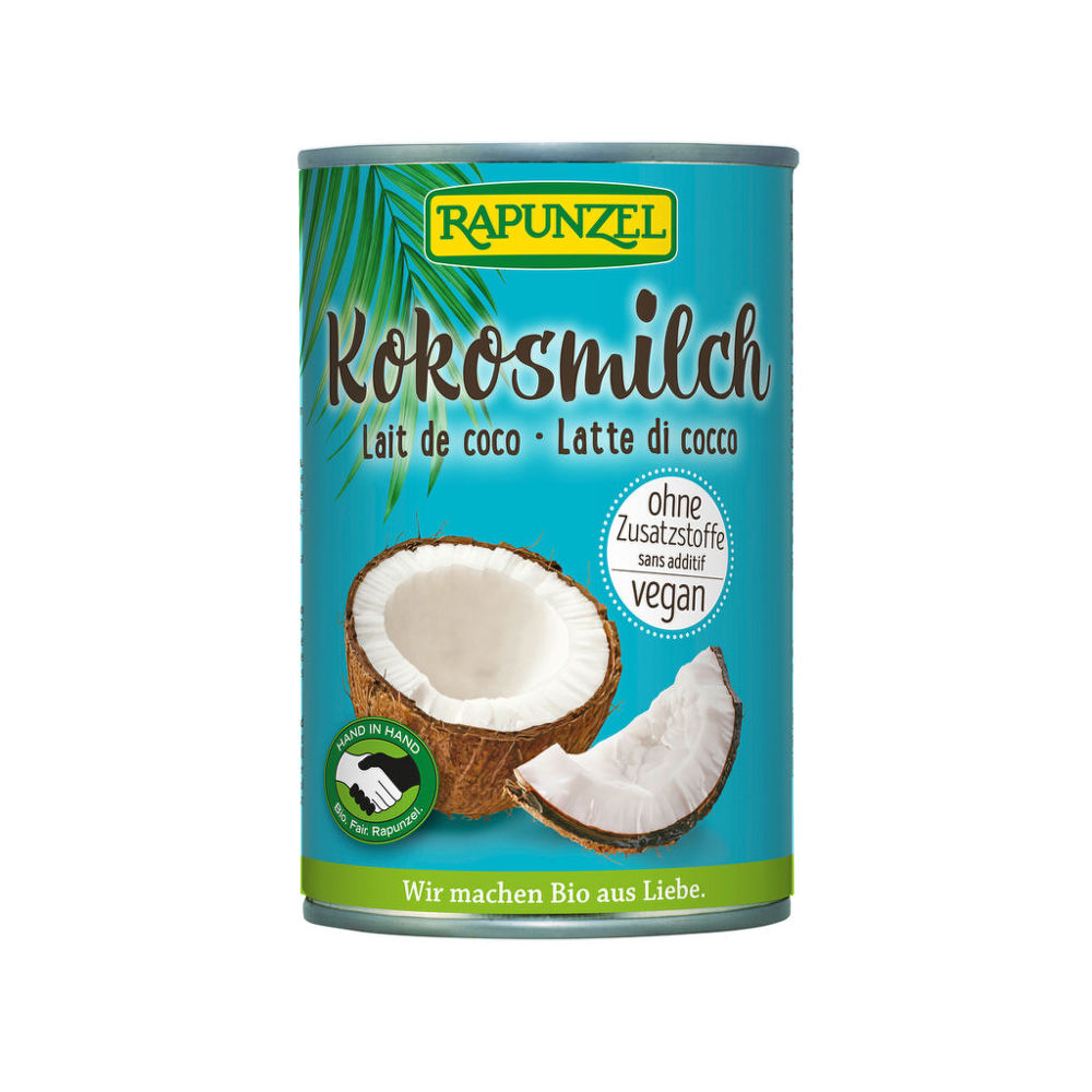 Mléko kokosové 400 ml BIO   RAPUNZEL Rapunzel